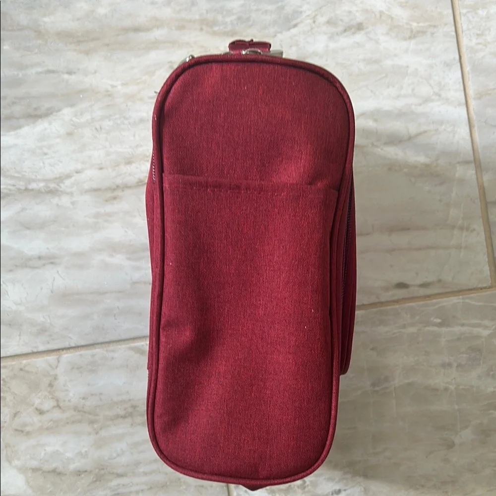 Red Hanging Bath Organizer